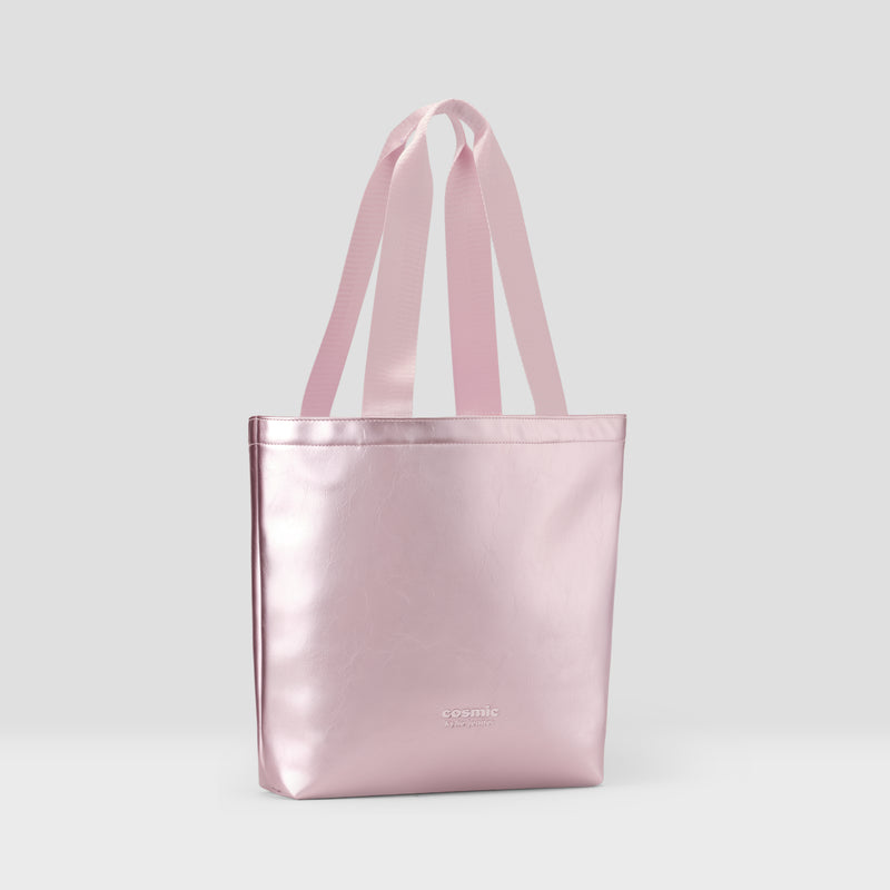 Cosmic Metallic Pink Tote Bag | <KF158>