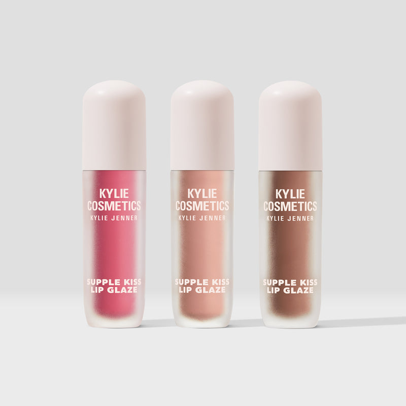 <Kylie's Favorite Supple Kiss Lip Glaze Trio>|<KBUN125>