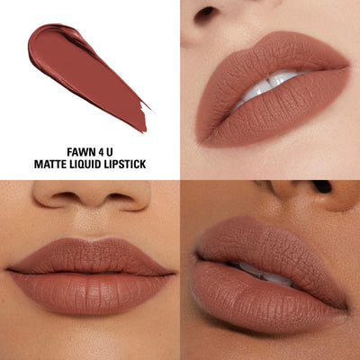 Kylie Velvet Liquid Lipstick, Commando, 0.11 oz Ingredients and Reviews