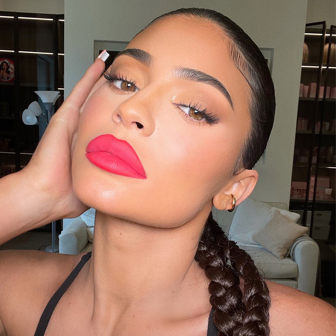 Kylie's No Sleep Lip Look